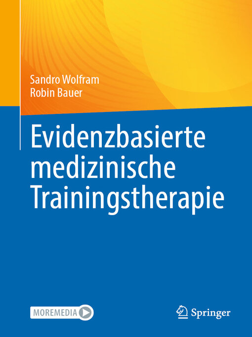 Title details for Evidenzbasierte medizinische Trainingstherapie by Sandro Wolfram - Available